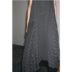 ZW COLLECTION HALTER POLKA DOT DRESS