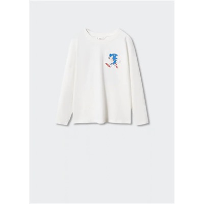 Camiseta sonic relieve -  Niño | MANGO OUTLET España
