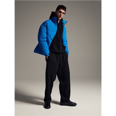 Quilted puffer jacket