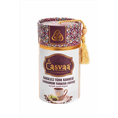 Кофе "Casvaa" 250 гр CARDAMON с ароматом кардамона (банка) 1/12
