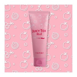 Juicy Tox Red Cleansing Foam, Очищающая пенка на основе красного комплекса