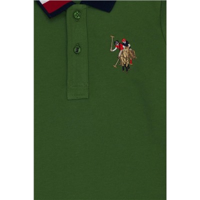 Erkek Çocuk Yeşil Basic Sweatshirt