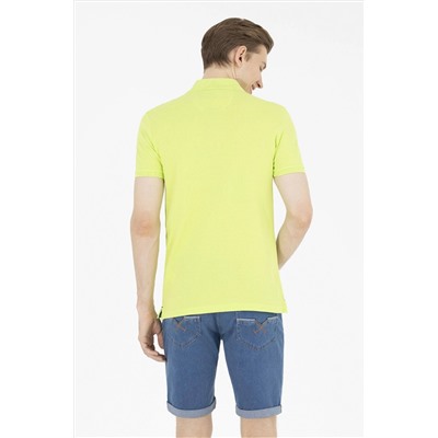 Erkek Fıstık Basic Polo Yaka Tişört