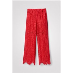 Pantalón encaje y transparencias