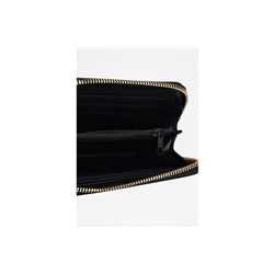 Cartera de piel Moni Negro