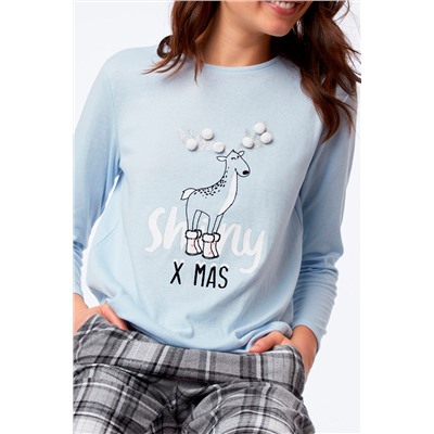 Camiseta Nix Azul