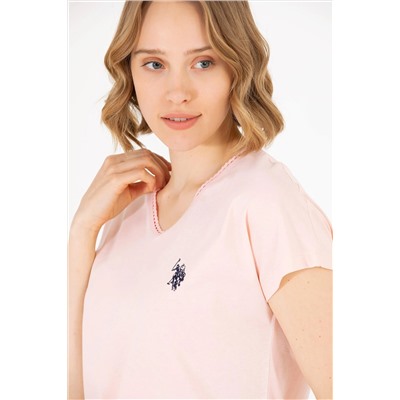 Kadın Somon Pijama Takımı