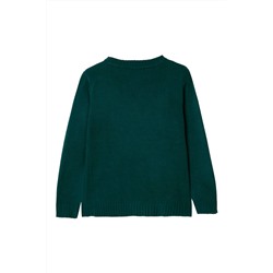 Jersey Verde oscuro y rojo
