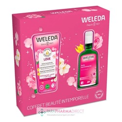 Weleda Coffret Beauté Intemporelle - Crème de Douche Harmonisante BIO 200ml + Huile Harmonisante BIO 100ml