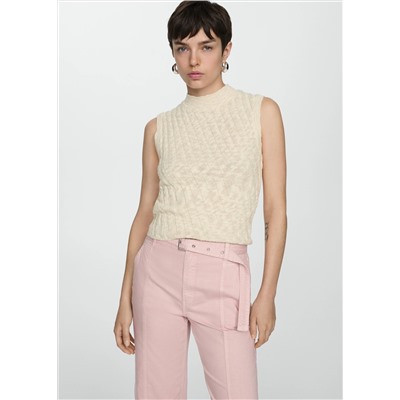 Jeans slouchy cintruón vuelta