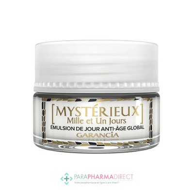 Garancia Mystérieux Mille et Un Jours Emulsion de Jour Anti-Âge Global 30 ml + 1 Soin Offert 5 ml