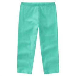 Mädchen Capri-Leggings in Unifarben