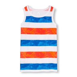 Boys PLACE Sport Sleeveless Printed Striped Tank Top