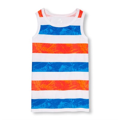 Boys PLACE Sport Sleeveless Printed Striped Tank Top