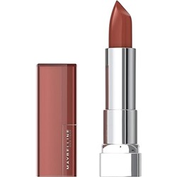 Maybelline Color Sensational Lipstick, Lip Makeup, Cream Finish, Hydrating Lipstick, Nude, Pink, Red, Plum Lip Color, Brick Beat, 0.15 oz; (Packaging May Var