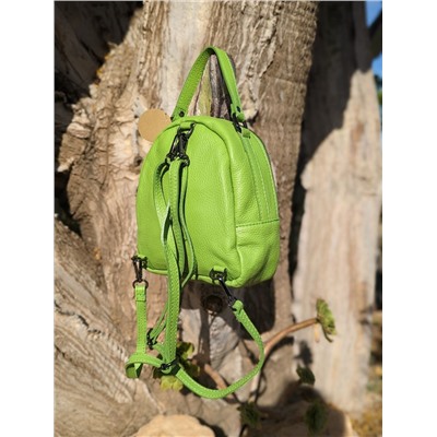 Kunfu 55 verde fluor+AB.Z · Pelle · mochila NAPA (630) PISTACHO