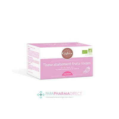 Gifrer Maman Tisane Allaitement Fruits Rouges 20 sachets