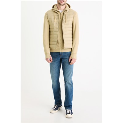 Sudadera con capucha - Beige