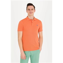 Erkek Kiremit Basic Polo Yaka Tişört