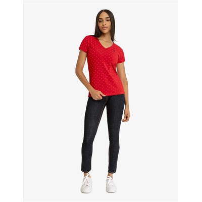 DOT V-NECK T-SHIRT