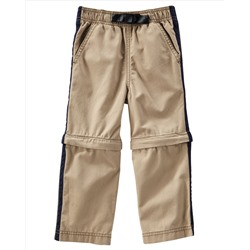 Zip-Off Convertible Canvas Pants