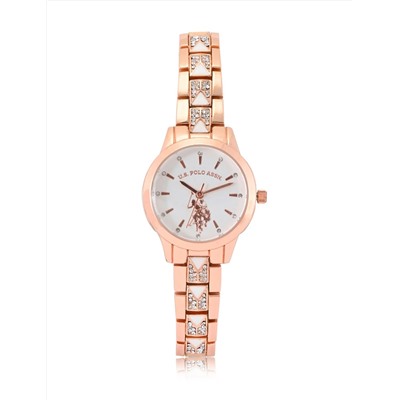 LADIES EMBELLISHED DECO ANALOG WATCH