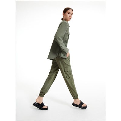Viscose rich joggers