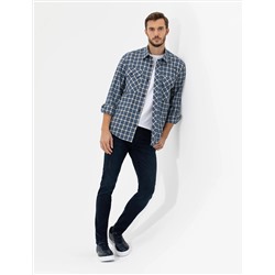 İndigo Comfort Fit Uzun Kollu Gömlek