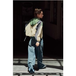 COLOUR BLOCK SHORT JACKET