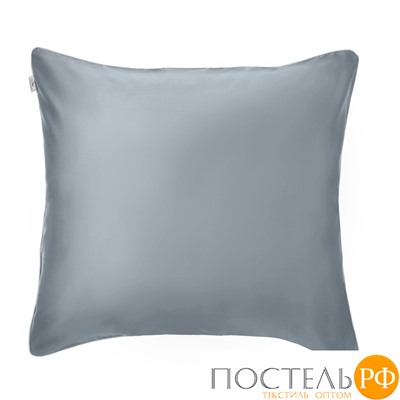 113310102-сгL04 Наволочка Satin Luxe 70х70 Дымчато-синий