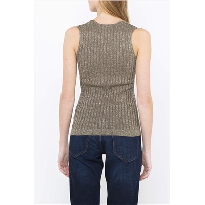 Camiseta de tirantes Caqui