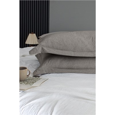 Meleni King Size Comforter Set - Kahverengi