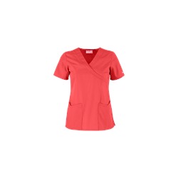Butter-Soft Scrubs by UA™ Mock Wrap Crossover Scrub Top