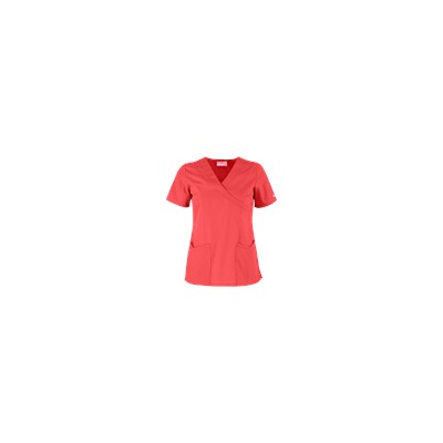 Butter-Soft Scrubs by UA™ Mock Wrap Crossover Scrub Top