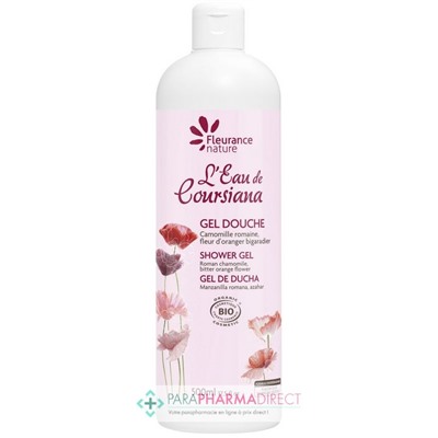 Fleurance Nature Gel Douche - Camomille Romaine & Fleur d'Oranger Bigaradier - BIO 500 ml