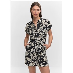Mono estampado floral lazo