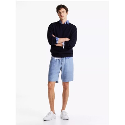 Relaxed Tapered Linen Short