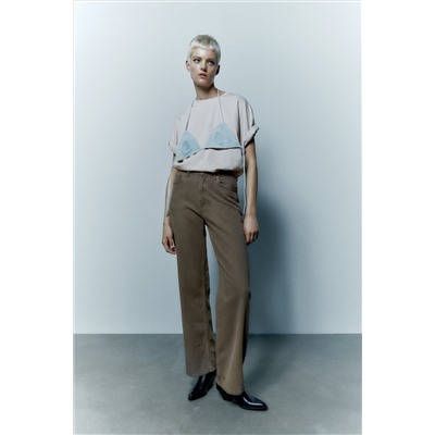 JEANS TRF WIDE LEG