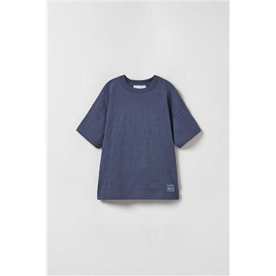 CAMISETA JACQUARD ETIQUETA