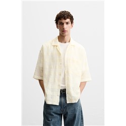 CAMISA JACQUARD CUADROS