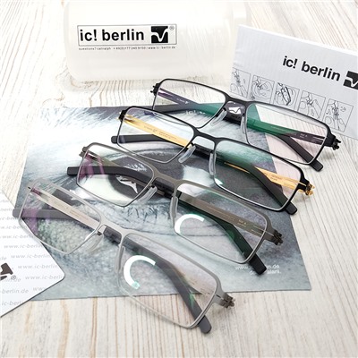 IB00022 - Оправа ic!Berlin Lior A. black + футляр