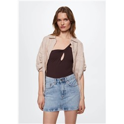 Minifalda denim -  Mujer | MANGO OUTLET Melilla