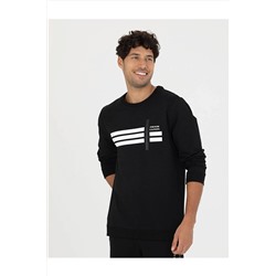 Pierre Cardin Siyah Regular Fit Sweatshirt ELİFSU BUTİKHOME 1688094.VR046 ELİFSU BUTİKHOME