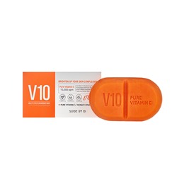 SOME BY MI V10 MULTI VITA CLEANSING BAR Очищающее туалетное мыло с витаминным комплексом 106г