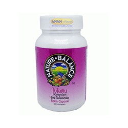 Биотин от Nature Balance 60 капсул / Nature Balance Biotin 60caps