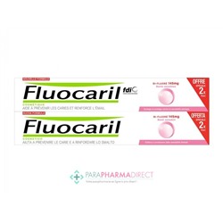Fluocaril Dentifrice Bi-Fluoré Dents Sensibles 2x75mlLot  × 2
