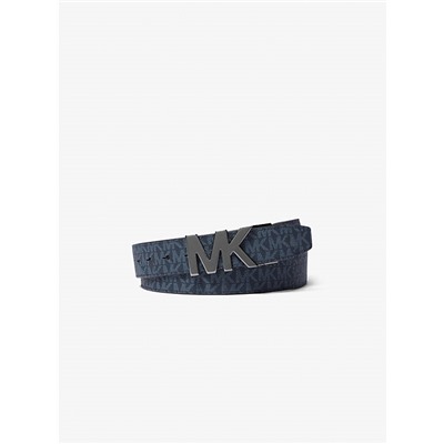 Michael Kors Outlet 4-in-1 Signature Logo Belt Box Set