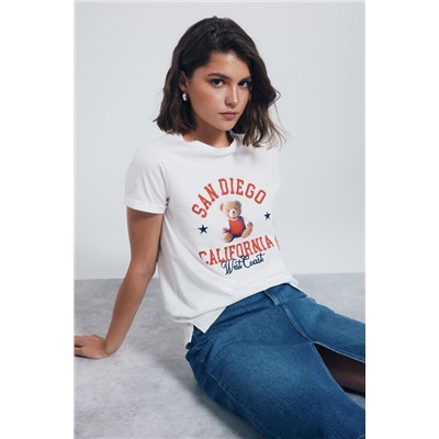 Camiseta gráfica americana