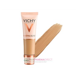 Vichy MineralBlend Fond de Teint Hydratant Teint Frais Tenue 16H Teinte 12 Sienna 30ml