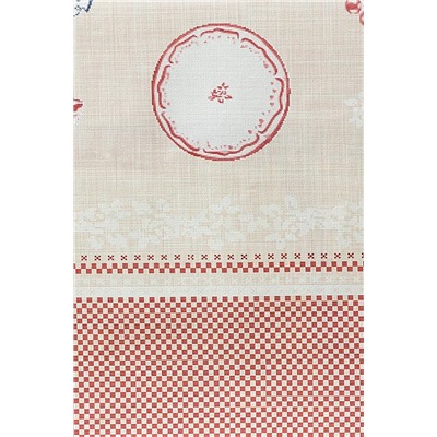 Mavel Pvc Masa Örtüsü - Bej - 140x140 cm